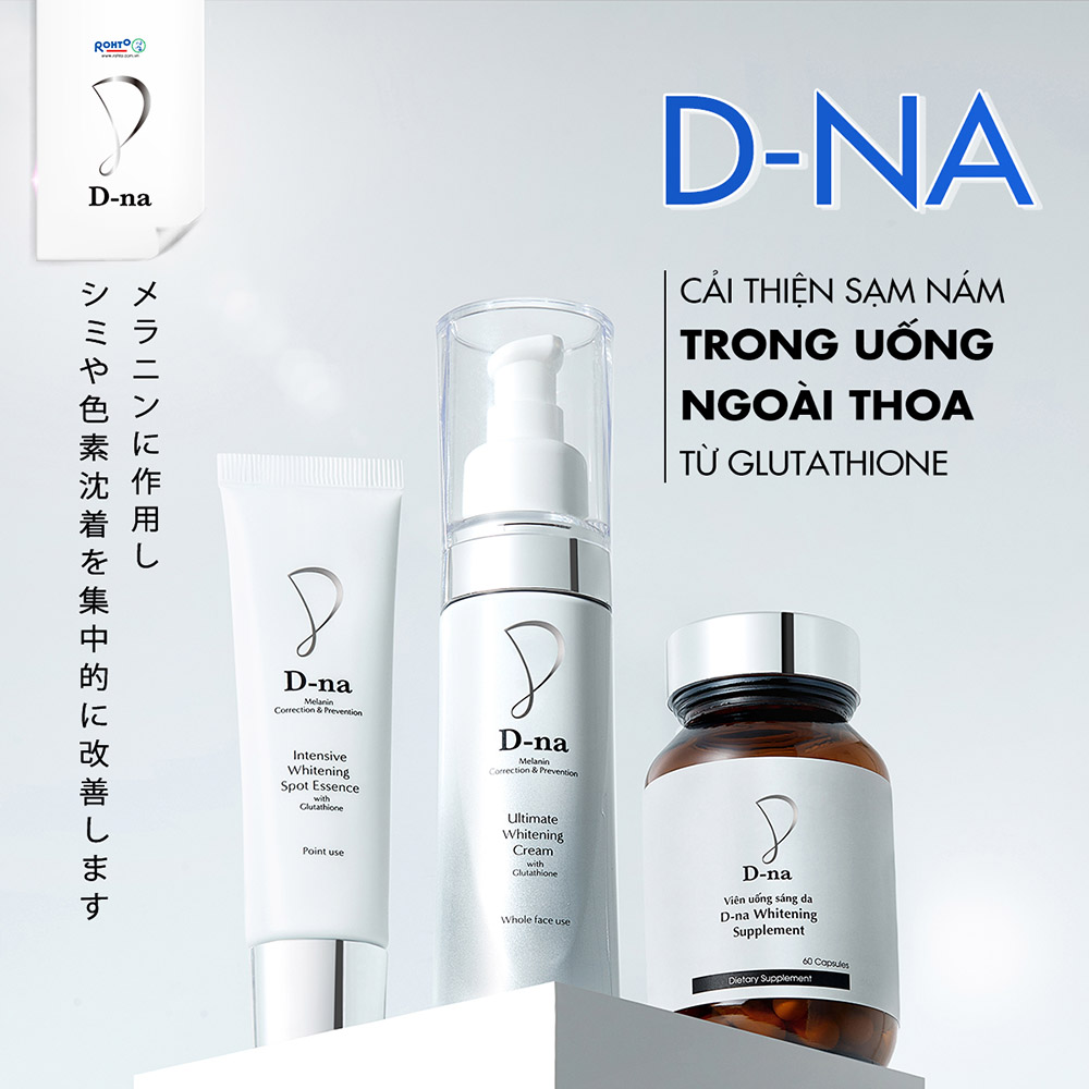Kem dưỡng trắng toàn diện D-na Ultimate Whitening Cream