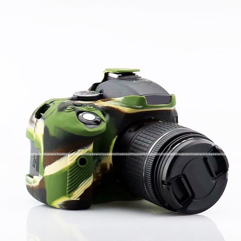 Vỏ bọc silicon mềm mại bảo vệ bền bỉ dành cho máy ảnh Nikon D5300