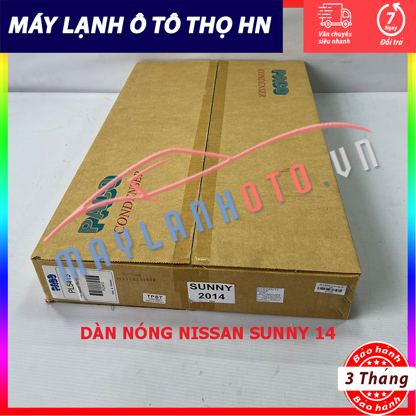 Dàn nóng Nissan Sunny 2014 Hàng xịn Thái Lan
