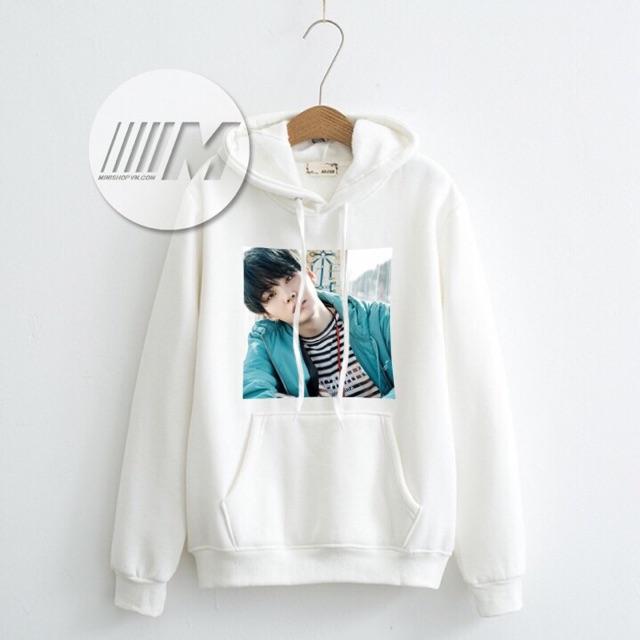 ÁO HOODIE NAM NỮ Hình BTS V, Suga, Jungkook, Jin có bigsize