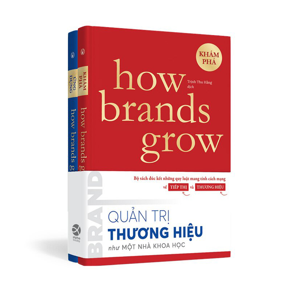 Combo 2 quyển How Brands Grow - Con đường tăng trưởng thương Hiệu (Khám phá + Ứng dụng)