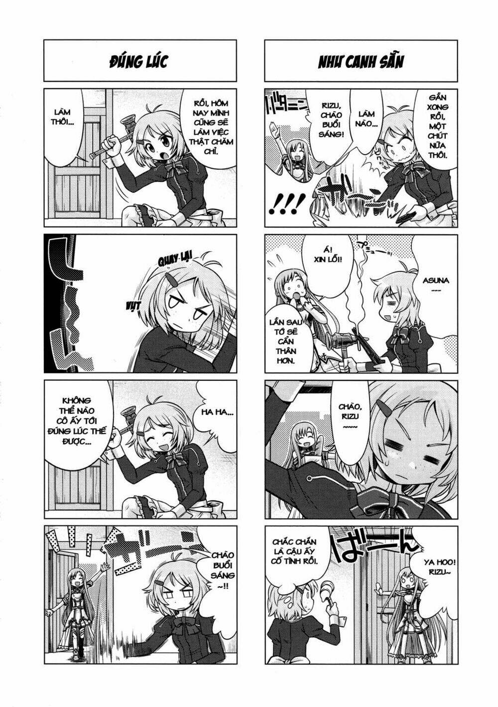 swort art online - 4koma chapter 3 6