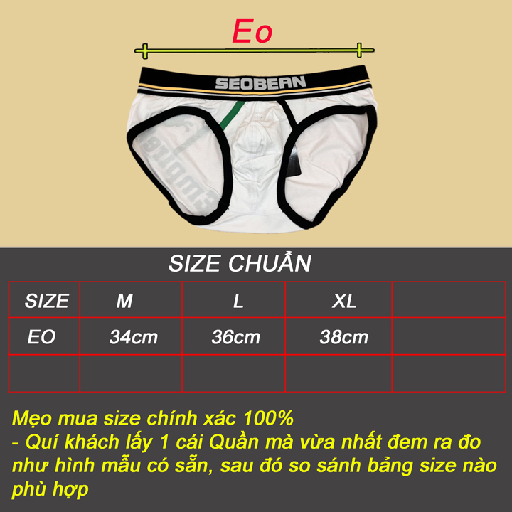 Quần lót Nam tam giác thun cotton - A139