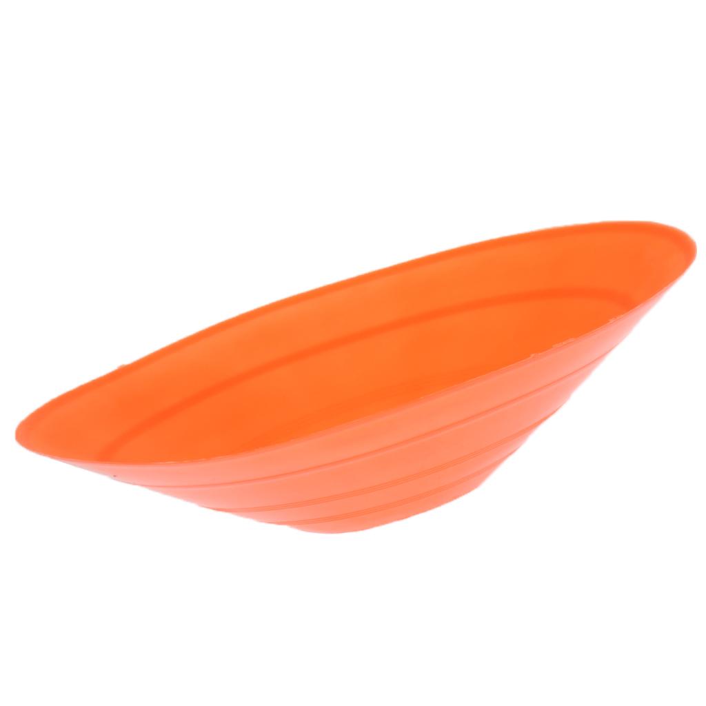 5 Pcs Soccer Mini Disc Cones Boundary Marker Skating Agility Training Aid Orange