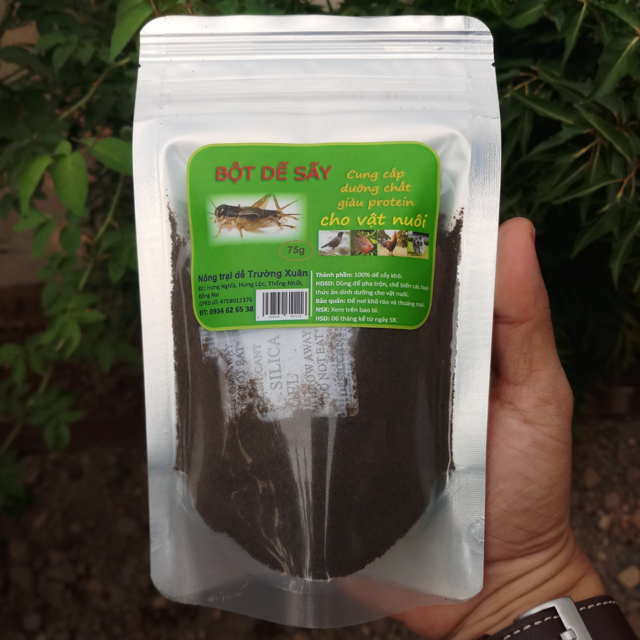Bột Dế, Bột Dế Sấy - Bổ Sung Dinh Dưỡng Giàu Protein Cho Chim, Cá, Gà, ...