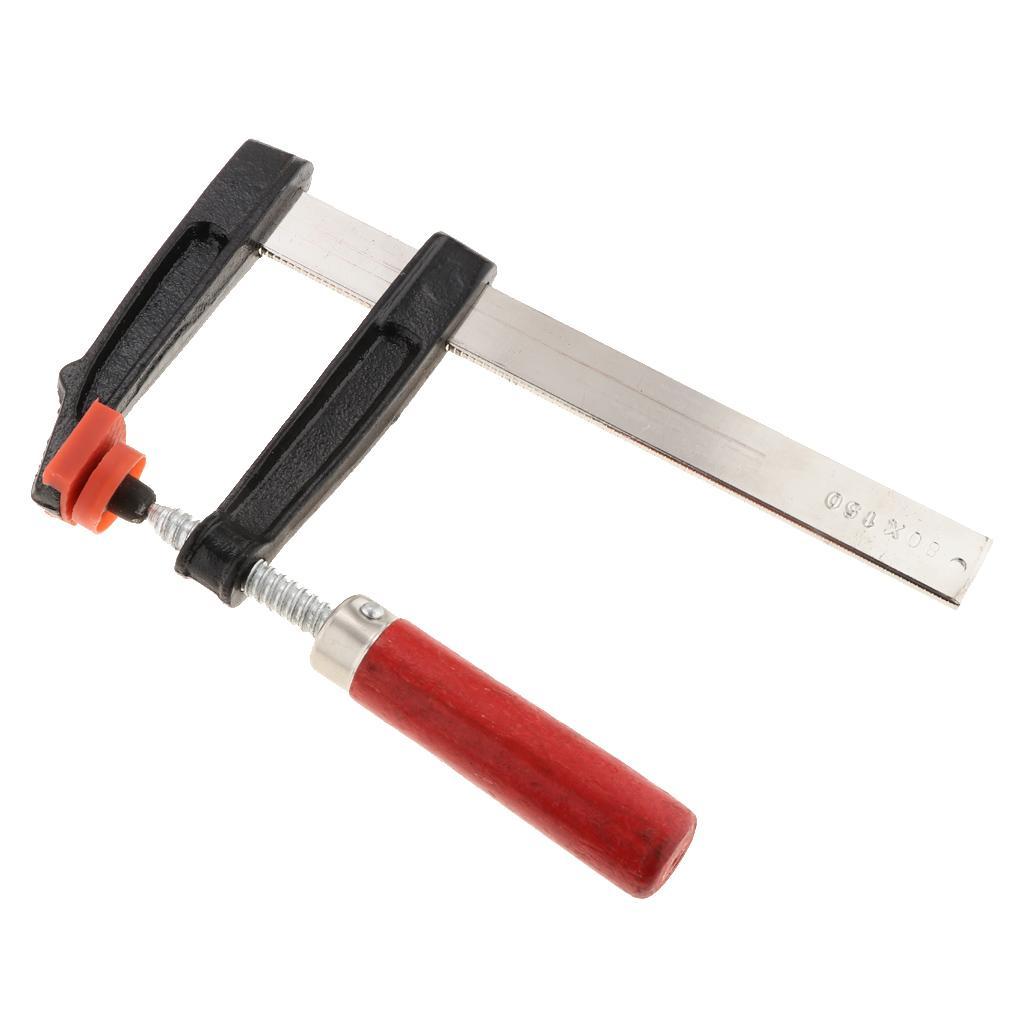 General Purpose F Clamp For Woodworking High Strength Hand Tool 5 Size
