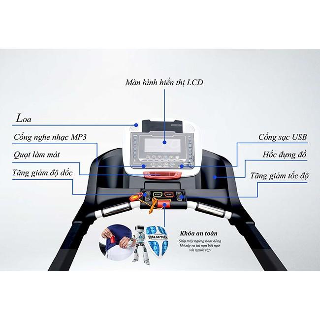 Máy chạy bộ điện đa năng HQ-V2C