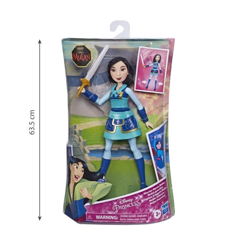 Đồ chơi búp bê chiến binh Mulan Disney Princess E8628