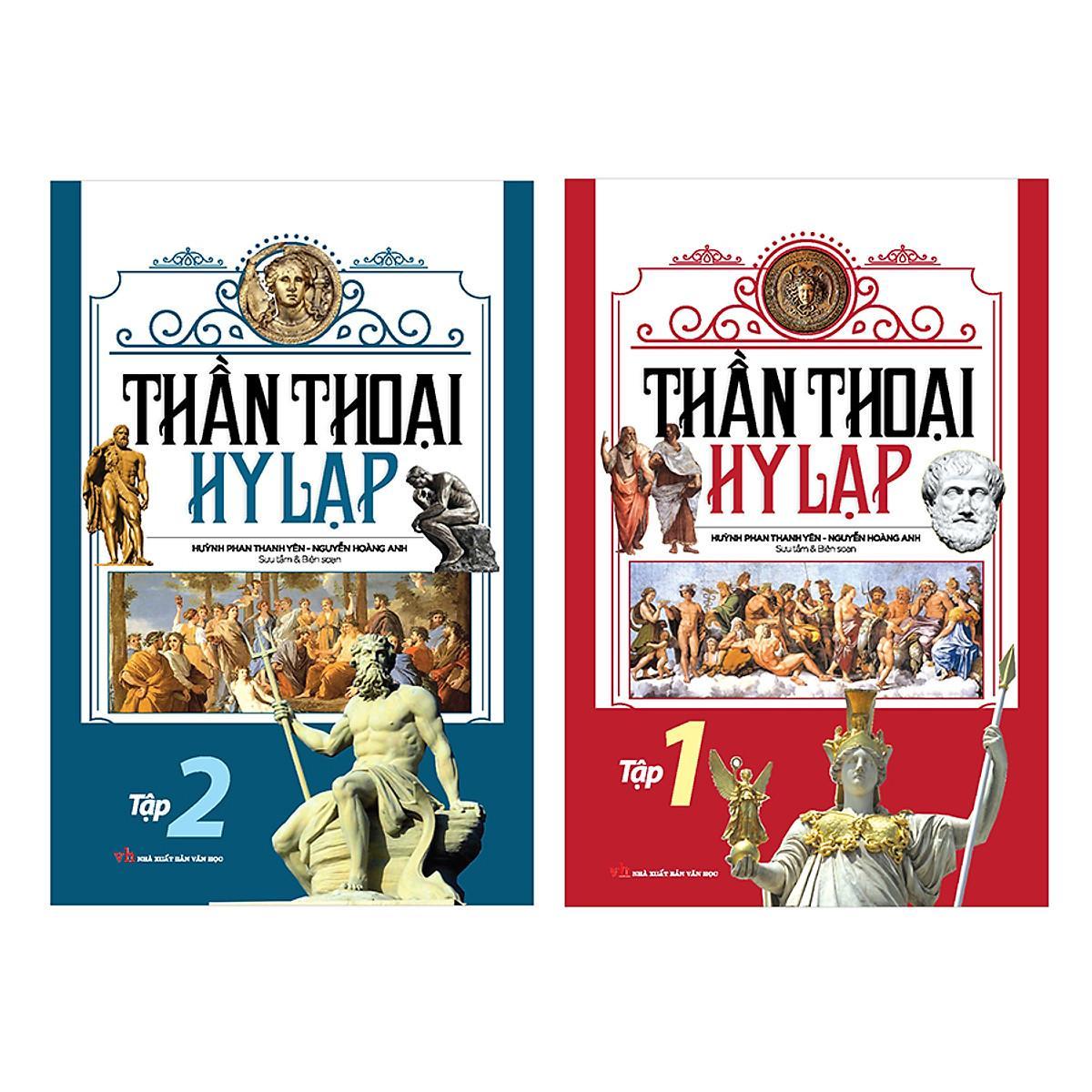 Sách - Thần Thoại Hy Lạp - Trọn Bộ 2 Tập - Khang Việt Book