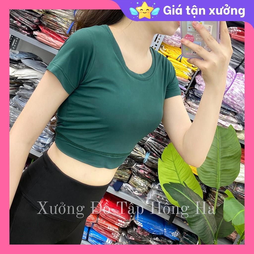 Ảnh Thật 100% - Mặc Là Mê Áo tập GYM nữ đa năng - Yoga nữ - Áo tập croptop bo đai nhiều màu