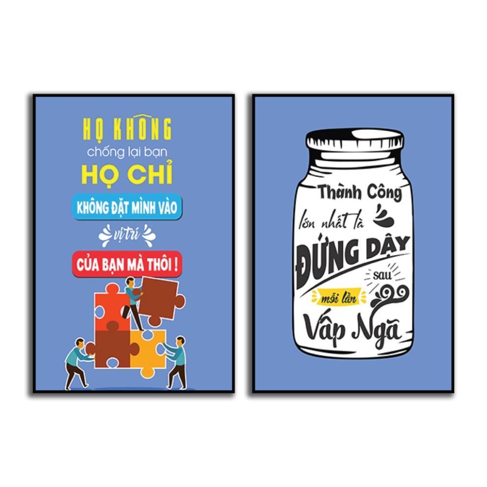Giá sốc - Tranh động lực, tranh treo văn phòng làm việc, tranh slogan