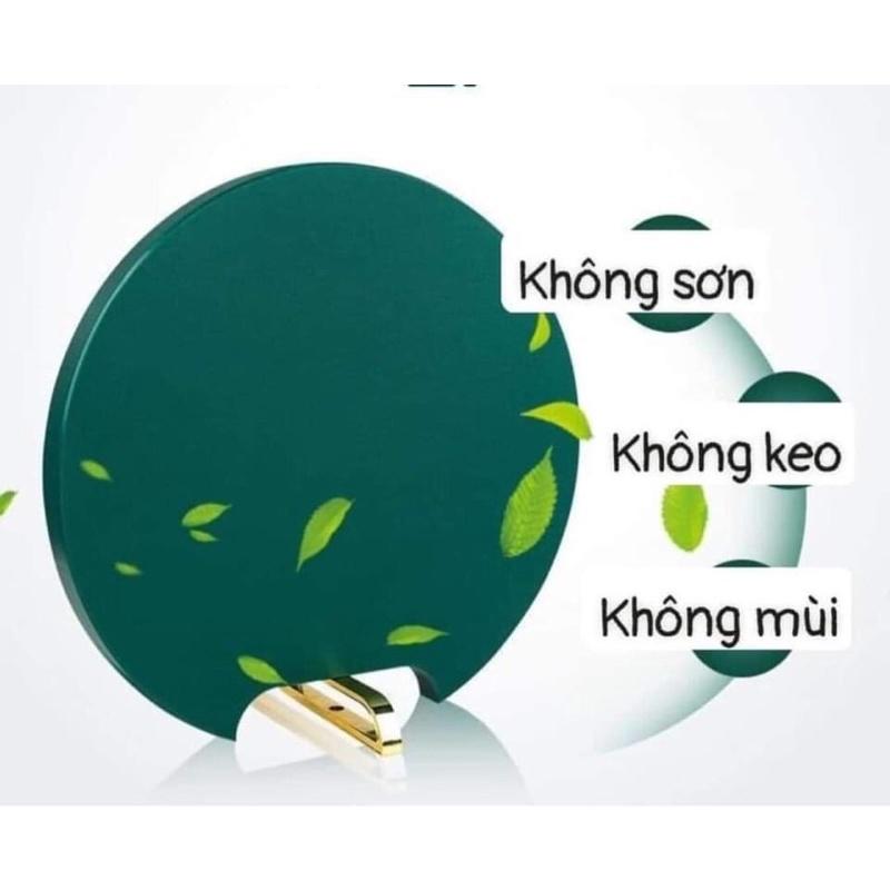 Thớt Nhựa PE đa năng chống nấm mốc kháng khuẩn, Thớt tròn đường kính 33cm-Vệ Sinh Dễ Dàng