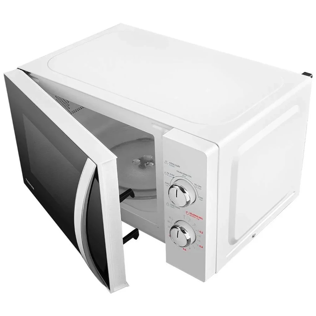 Lò Vi Sóng Toshiba MW2-MM20P, 20Lit - 700w, Núm Cơ Dễ Sử Dụng, Hàng Chính Hãng