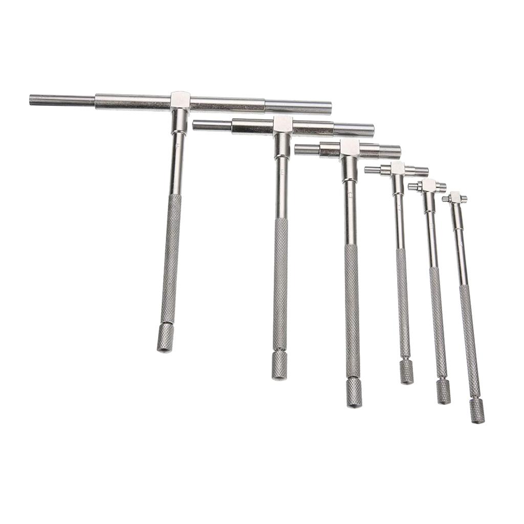 Dây Thép Không Gỉ Kẹp Điện Thoại T Khoan Đồng Hồ Đo Bộ Lỗ Chính Xác Gage Năm 5/16  -6