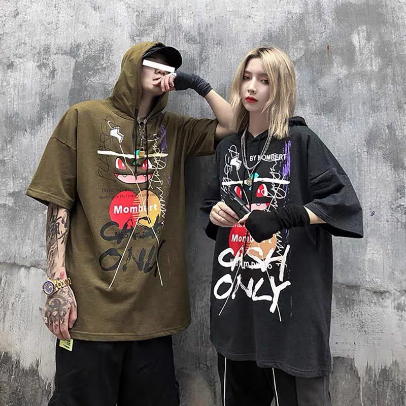 Áo Hoodie Tay Lỡ Có Nón UNISEX