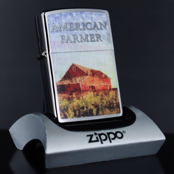 Bật Lửa Zippo 200 American Farmer