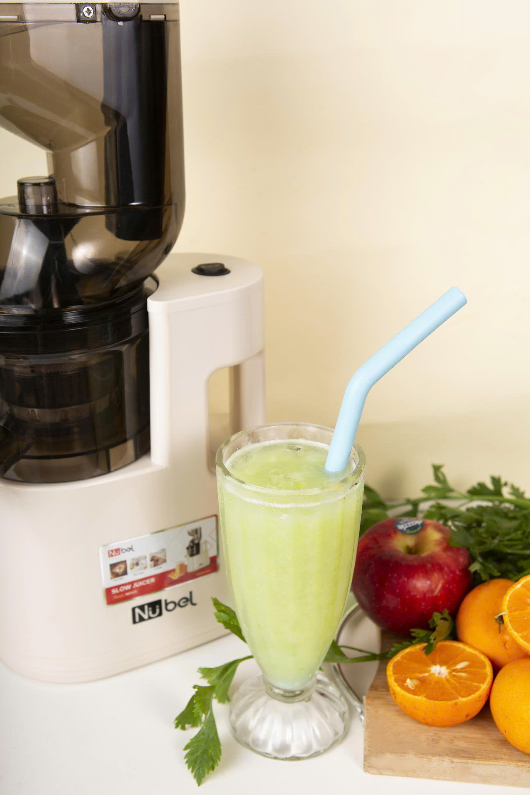 Máy Ép Chậm Trái Cây Nubel NB425 - 500ML, 500W - Ép Kiệt Bã, Giữ Trọn Dinh Dưỡng hàng chính hãng