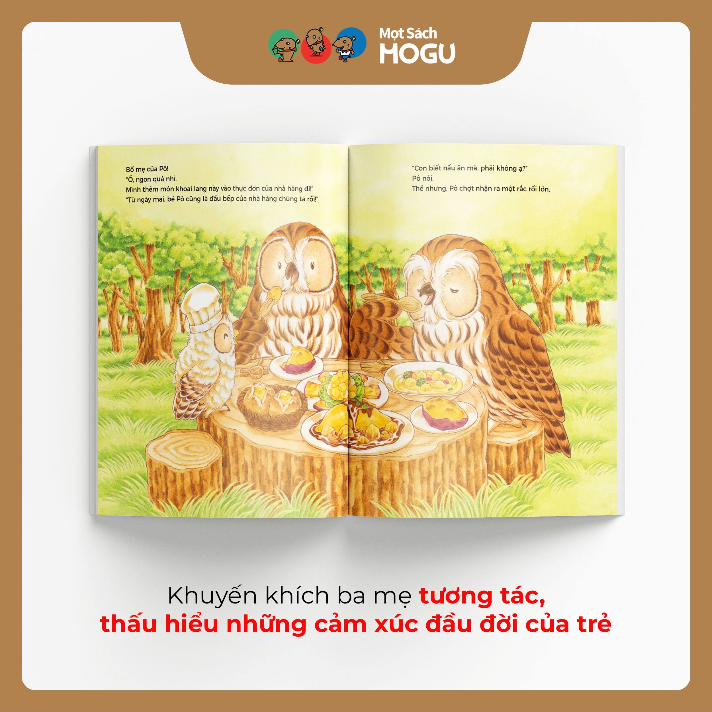 Truyện Ehon bé 3-4-5 tuổi - Nhà hàng lừng danh