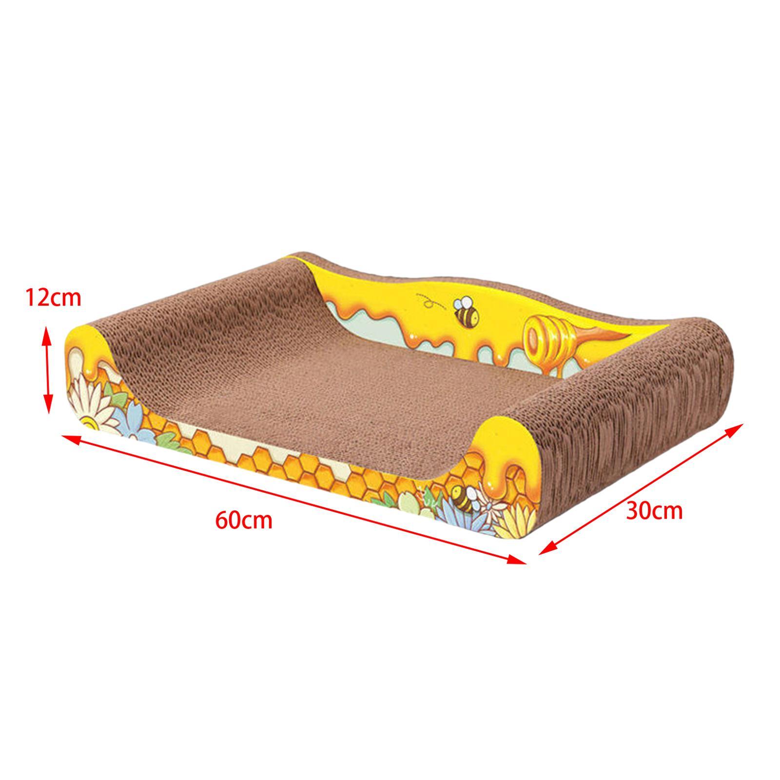 Corrugated Scratch Pads Scratching Lounge Bed Scratching Toy, Sofa Cat Scratcher Cat Scratcher Cardboard for Furniture Protection Scratching