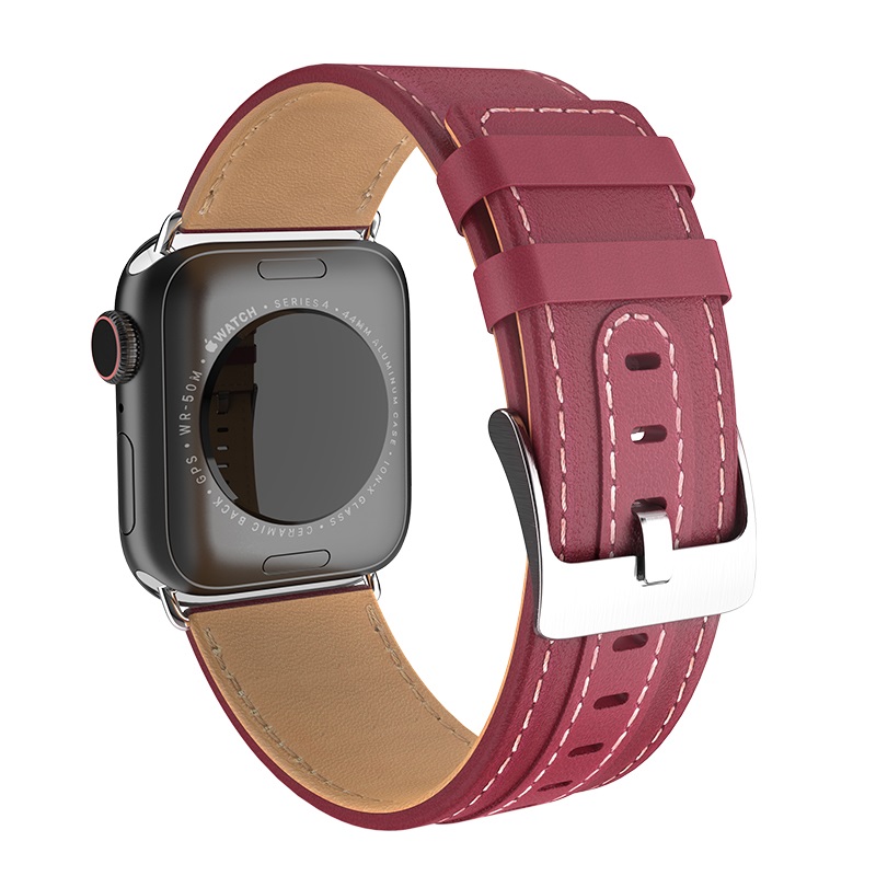 Dây đeo da Hoco dành cho Apple iWatch 44mm Series 4 - Hàng chính hãng