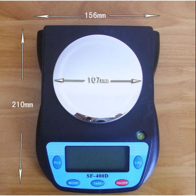 Cân SF-400 500g x 0,01g/3kgx0,1g