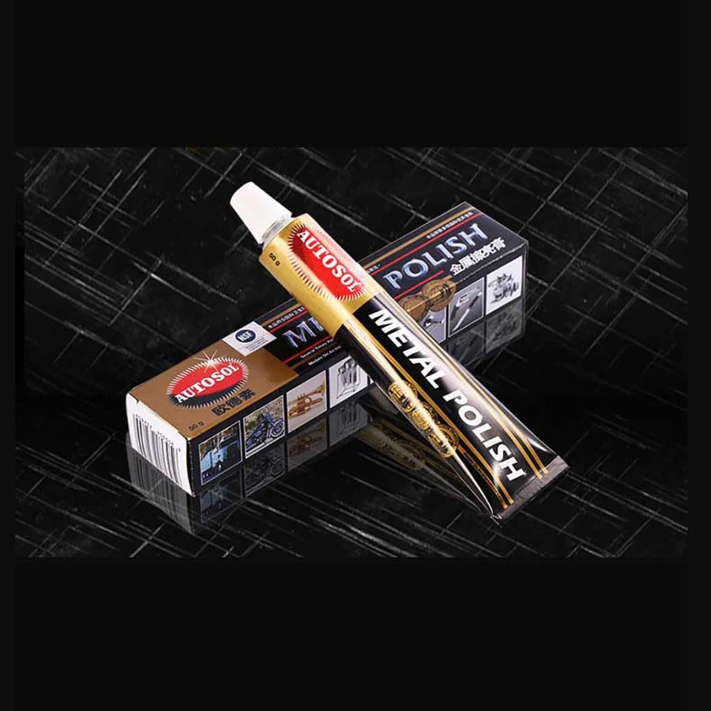 FREESHIP  Tuýp Kem đánh bóng kim loại AUTOSOL METAL POLISH 50ml, 75ml - 100g - đánh bóng kim loại, sơn inox, nhôm