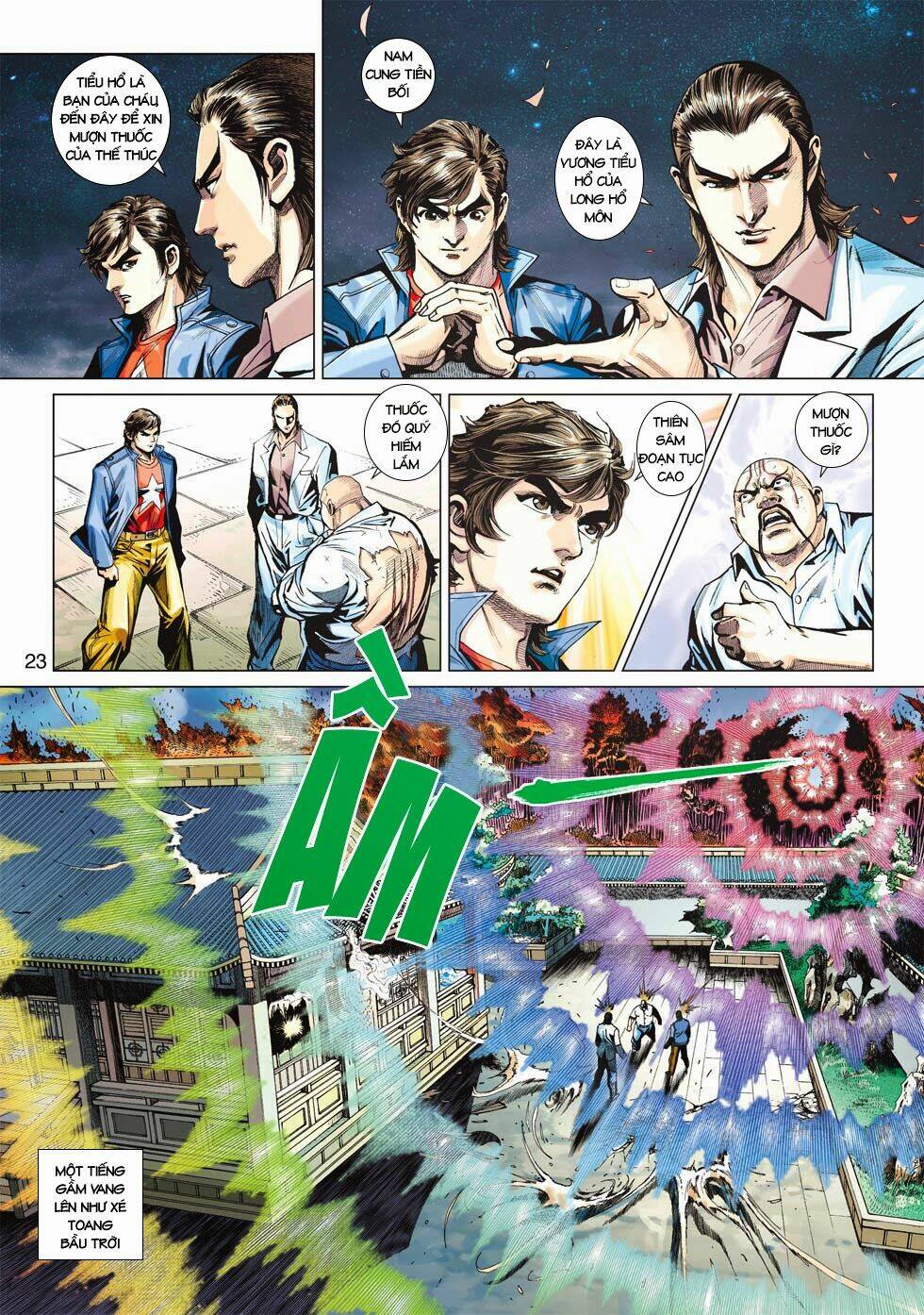 tân tác long hổ môn chapter 428 23