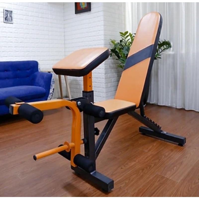 Ghế tập tạ Hoàng Đức Sport 1605 điều chỉnh độ dốc kèm đôi găng tập tạ xuki