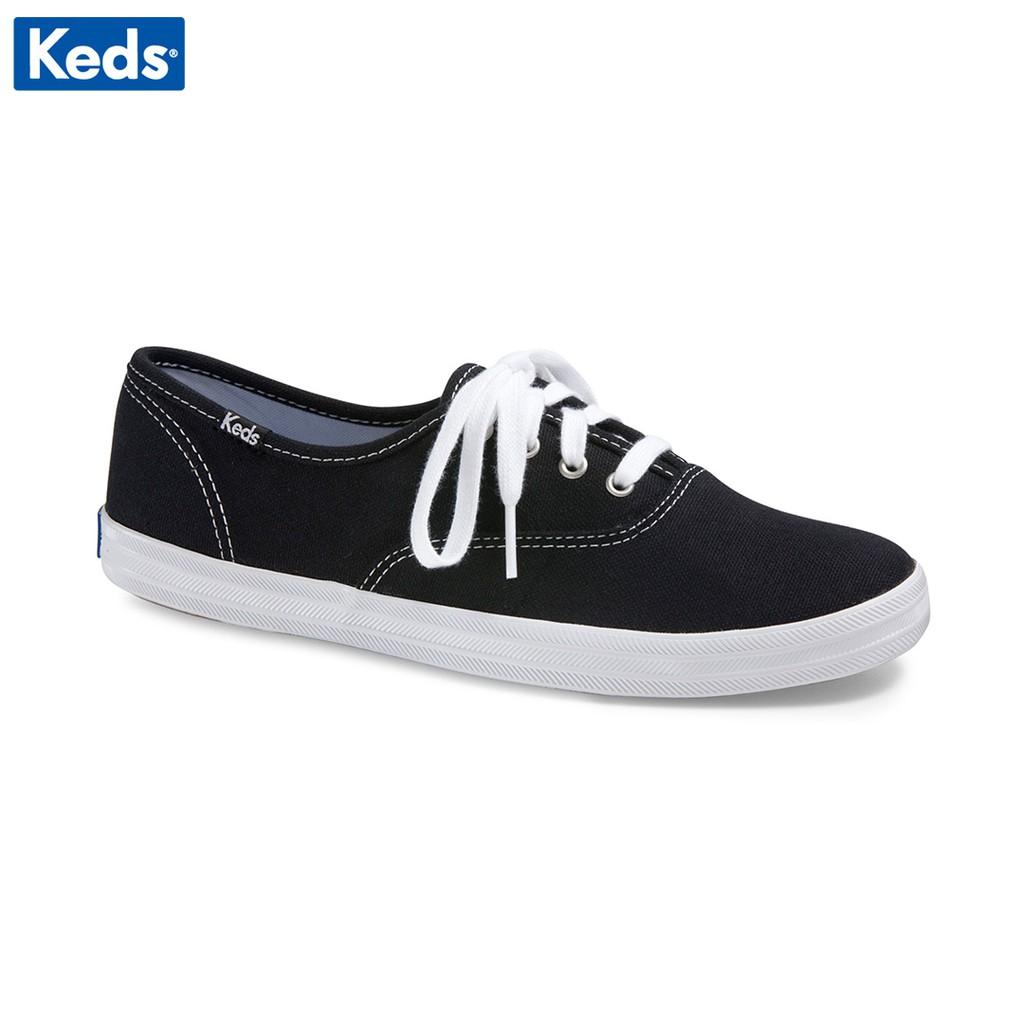 Giày Keds Nữ - Champion Black - KD034100