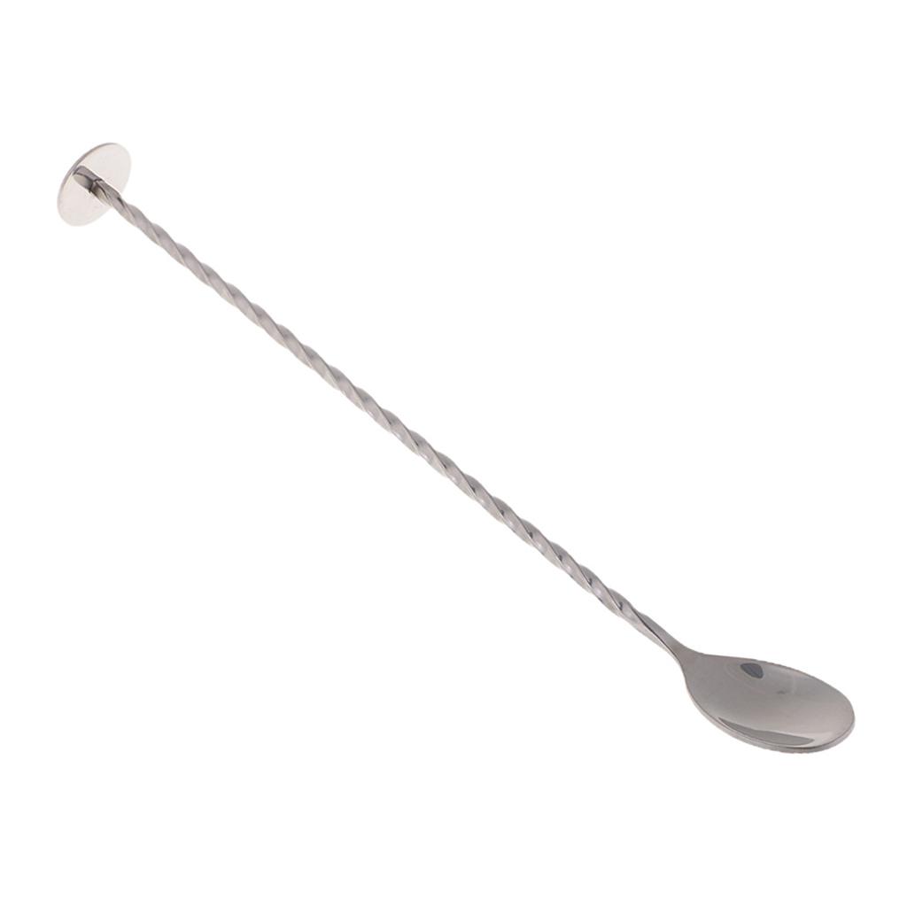Barware Stirring Spoon for Ice Cream, Coffee, Milkshakes, Juice, Tea, Drink