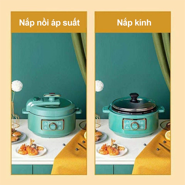 Nồi Áp Suất Điện Đa Năng Dung tích 3L