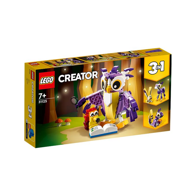 Đồ Chơi LEGO CREATOR Sinh Vật Rừng Xanh 31125