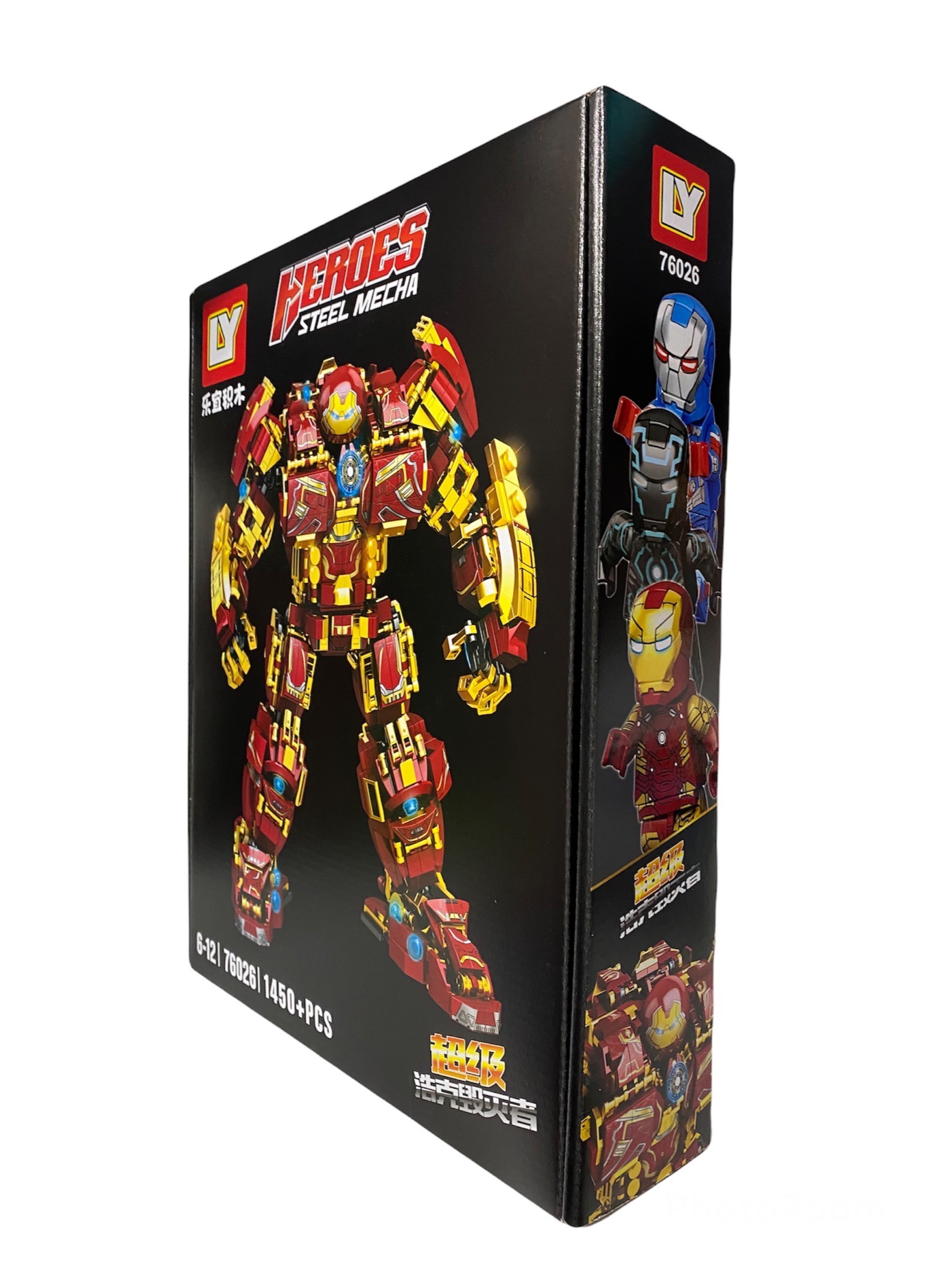 1450PCS ĐỒ CHƠI LẮP GHÉP MÔ HÌNH NGƯỜI SẮT HULKBUSTER 76026