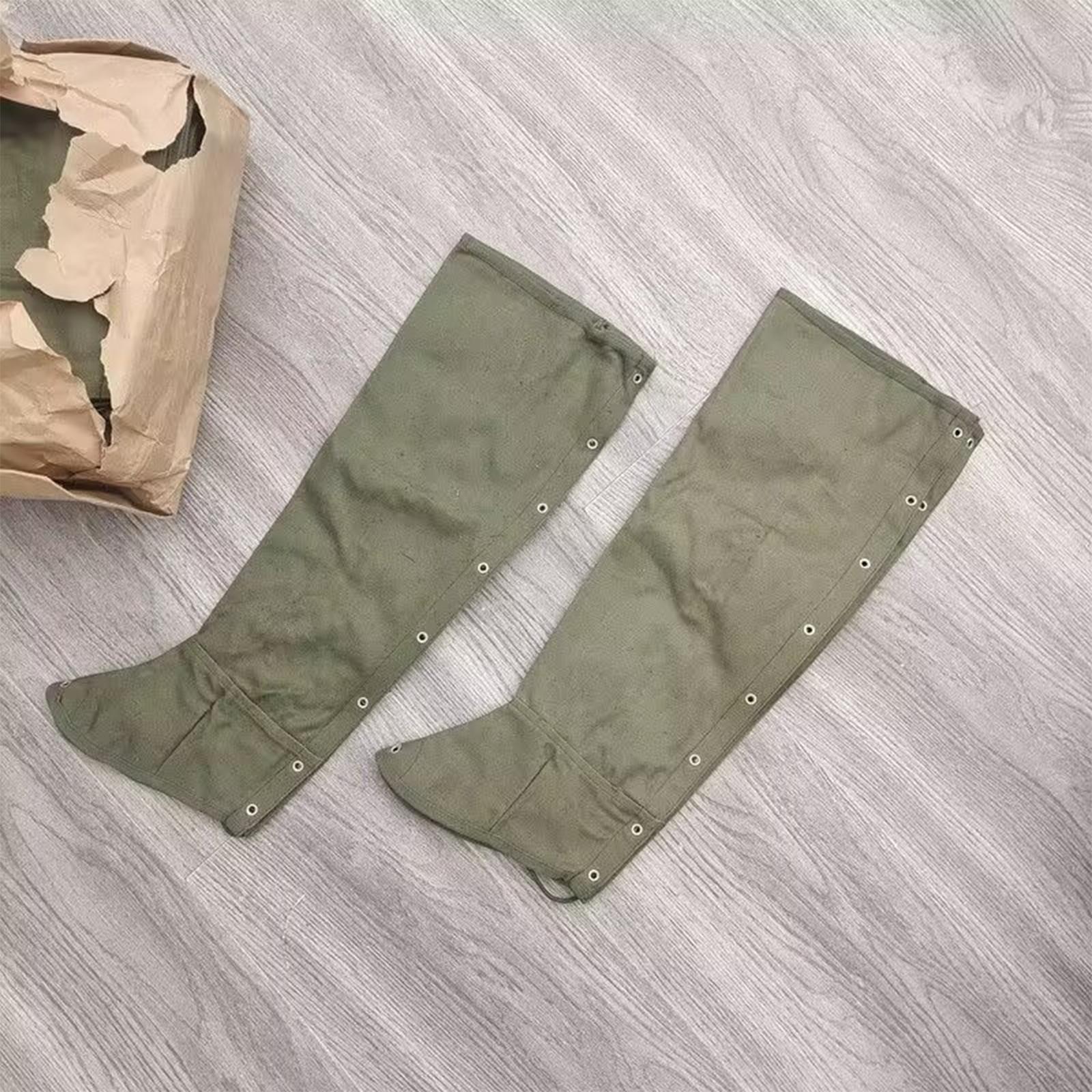 Leg Knee Guard Canvas Leg Protector for Backpacking Winter Tourist Outdoor