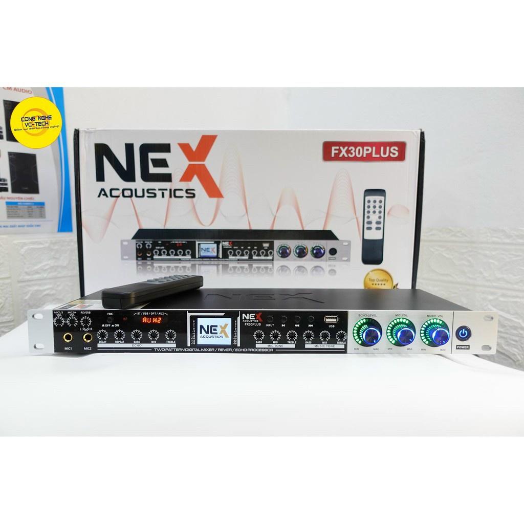 Vang cơ . Karaoke Nex FX 30 Plus Xử lý âm thanh hoàn hảo nghe hát hay chống rú rít tốt