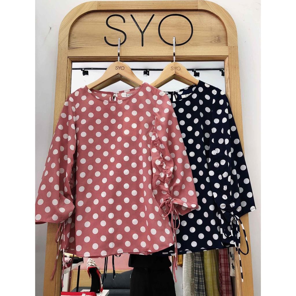 Áo tay nhún-TAYSA SHIRT SYO A5220005