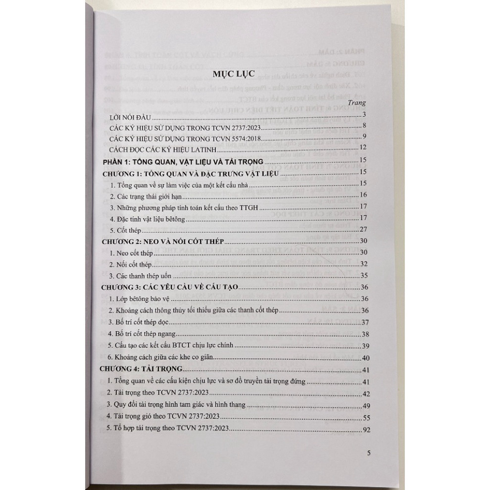 Tính Toán Kết Cấu Bê Tông Cốt Thép Theo TCVN 2737: 2023 Và TCVN 5574:2018 ( XD)