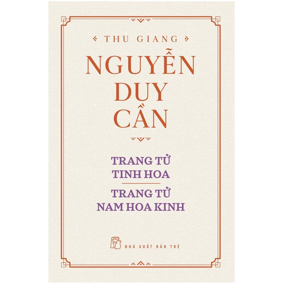 Sách-Trang Tử Tinh Hoa, Trang Tử Nam Hoa Kinh - bìa cứng