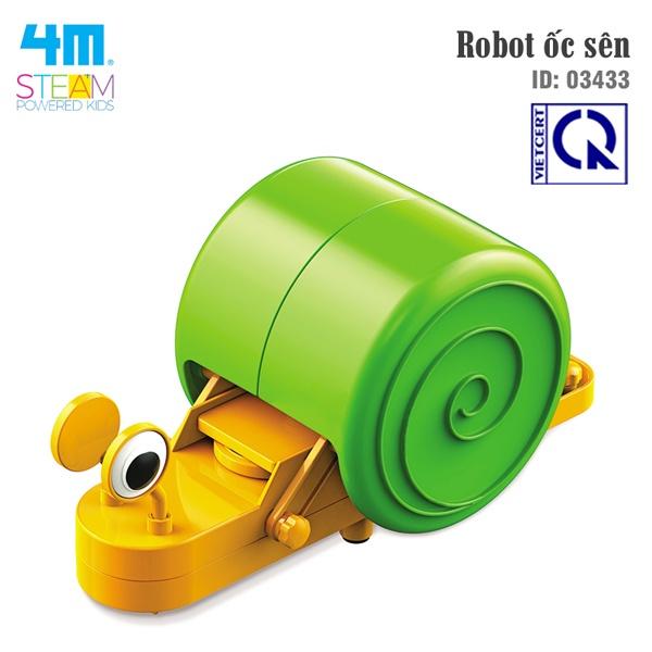 Đồ Chơi Khoa Học Robot Ốc Sên Chuyển Động – 4M 03433