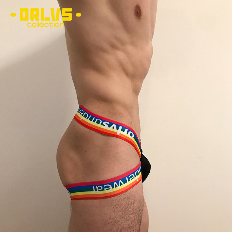 Quần lót lọt khe bằng vải spandex mềm mại gợi cảm cho nam Art.505