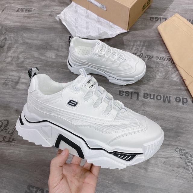 Giày nam, giày thể thao nam sneaker tăng chiều cao 6cm D62