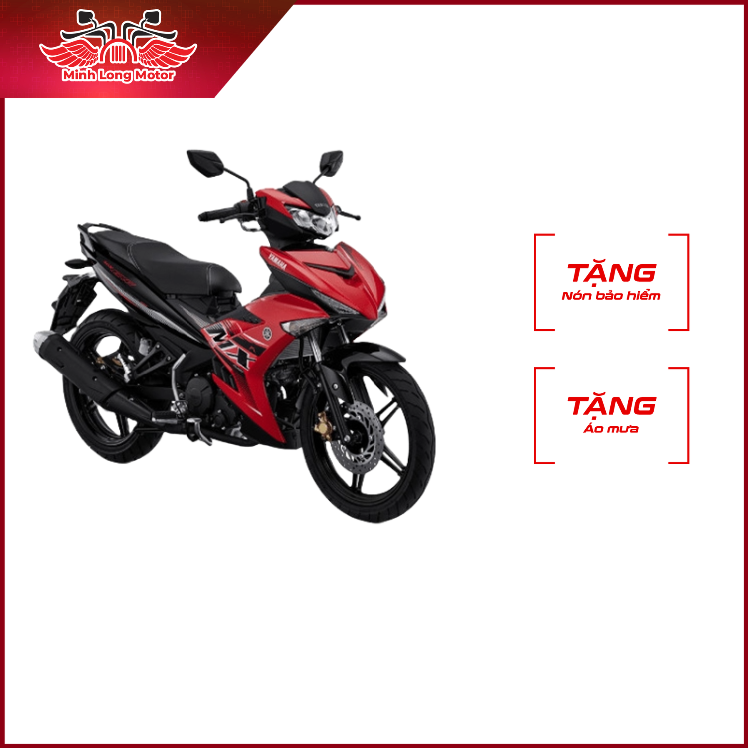 Xe Tay Côn Yamaha Mxking 150 - đỏ đen 2021