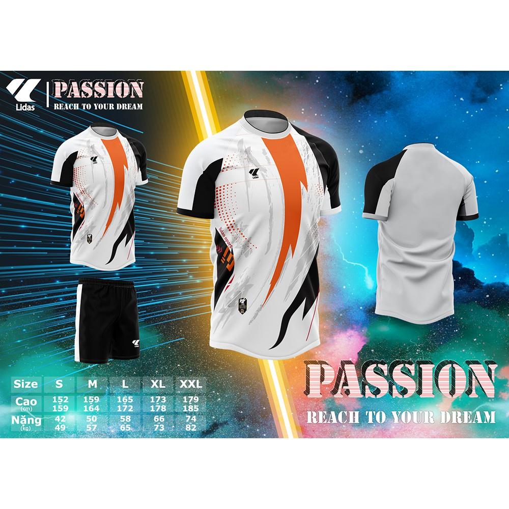Bộ quần áo thể thao đá bóng Nam - Nữ LIDAS PASSION