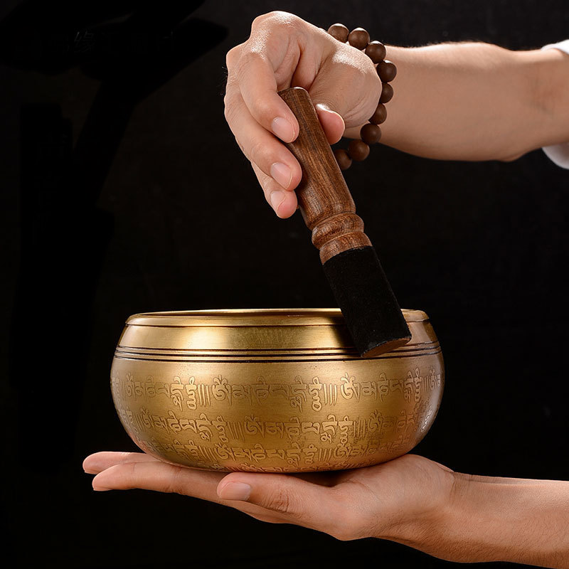 Chuông xoay tỉnh thức - Nepal Singing Bowl (mẫu Omani 1)