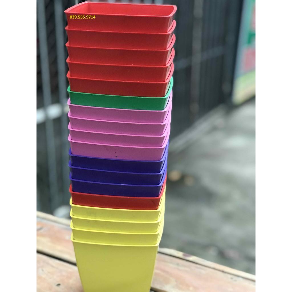 Bộ 10 Chậu Nhựa Trồng Cây V12