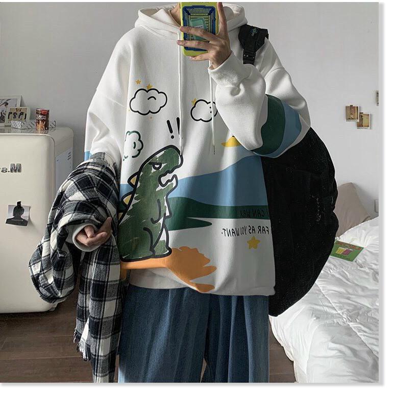 ÁO KHOÁC NỈ HODDIES KHỦNG LONG CỰC CHẤT SIÊU HOT HÈ MẪU MỚI NHẤT HIỆN NAY LANA FASHION