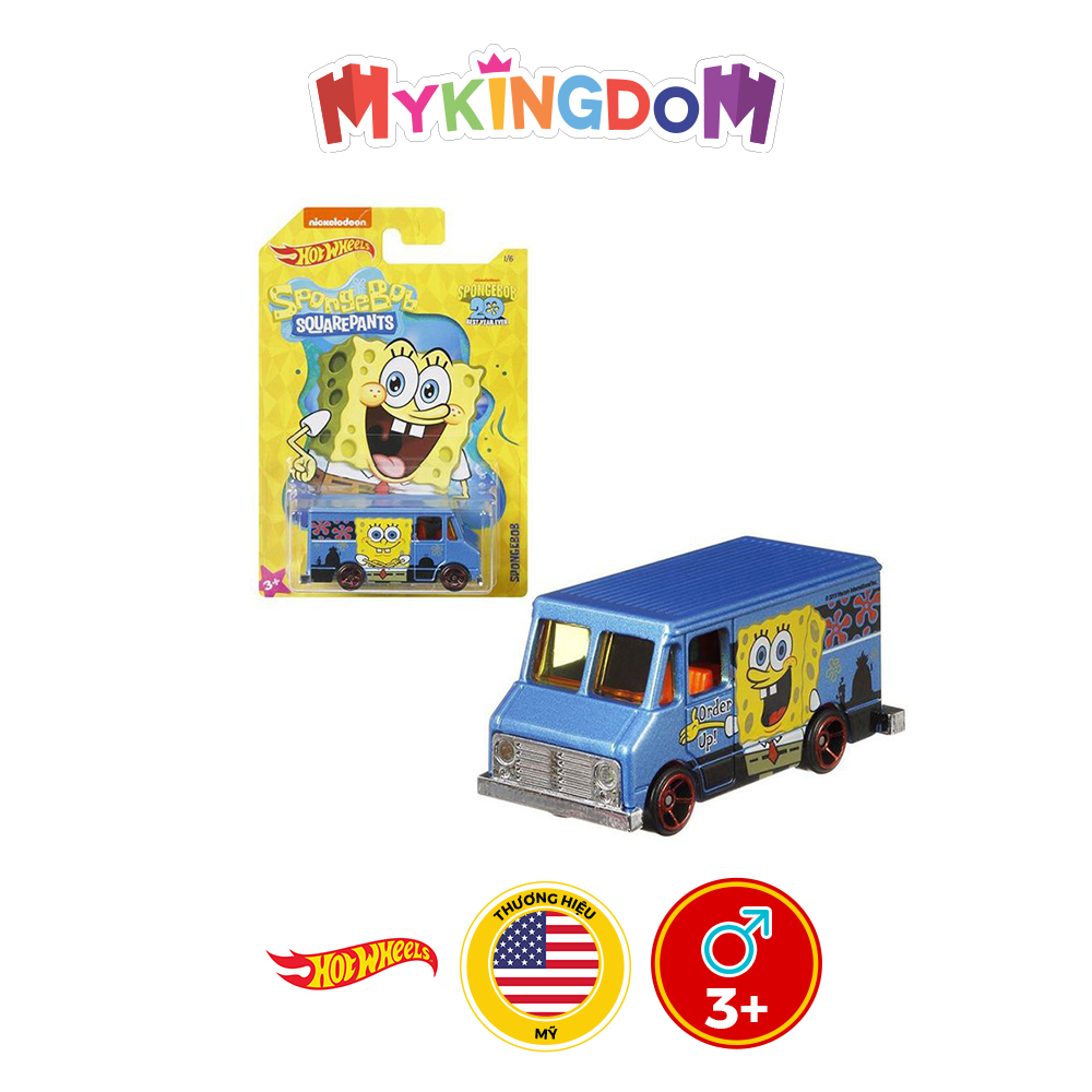 Siêu Xe Hot Wheels Chủ Đề Spongebob Combat Medic GBB37/GDG83