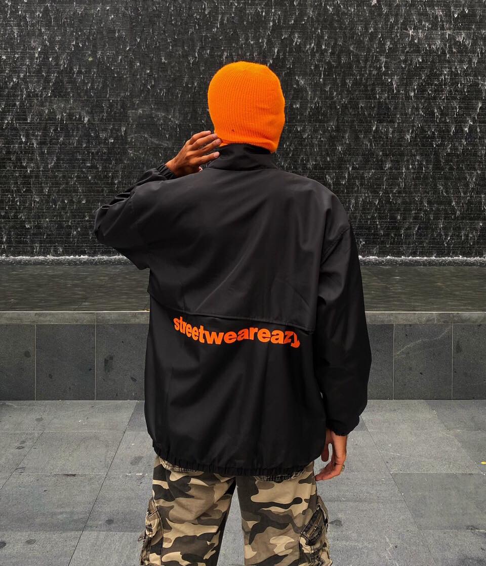 Áo khoác dù local brand nam nữ , Jacket SWE Vented form rộng , chất dù dày dặn 2 lớp unisex - Gin Store