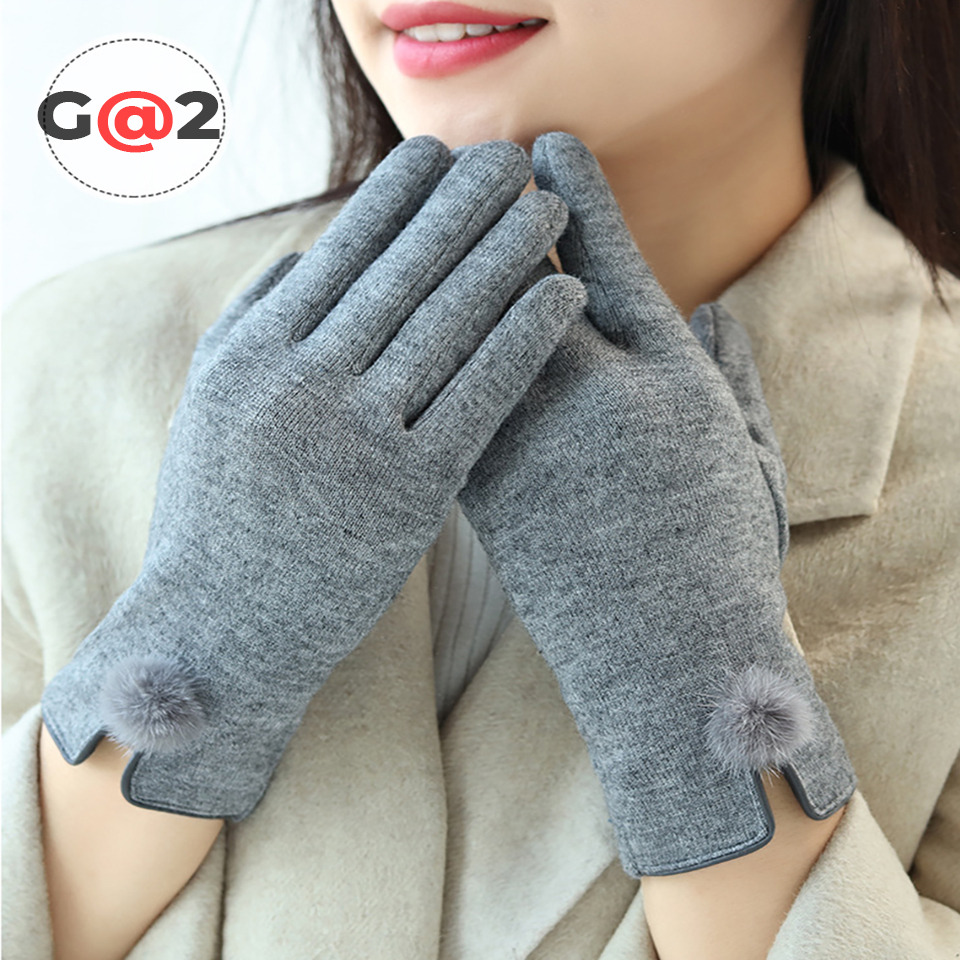 Găng Tay Len Nhật Bản Cảm Ứng Điện Thoại Chất Len Cashmere Cao Cấp Dành Cho Nữ - Găng Tay Giữ Ấm Xịn G2