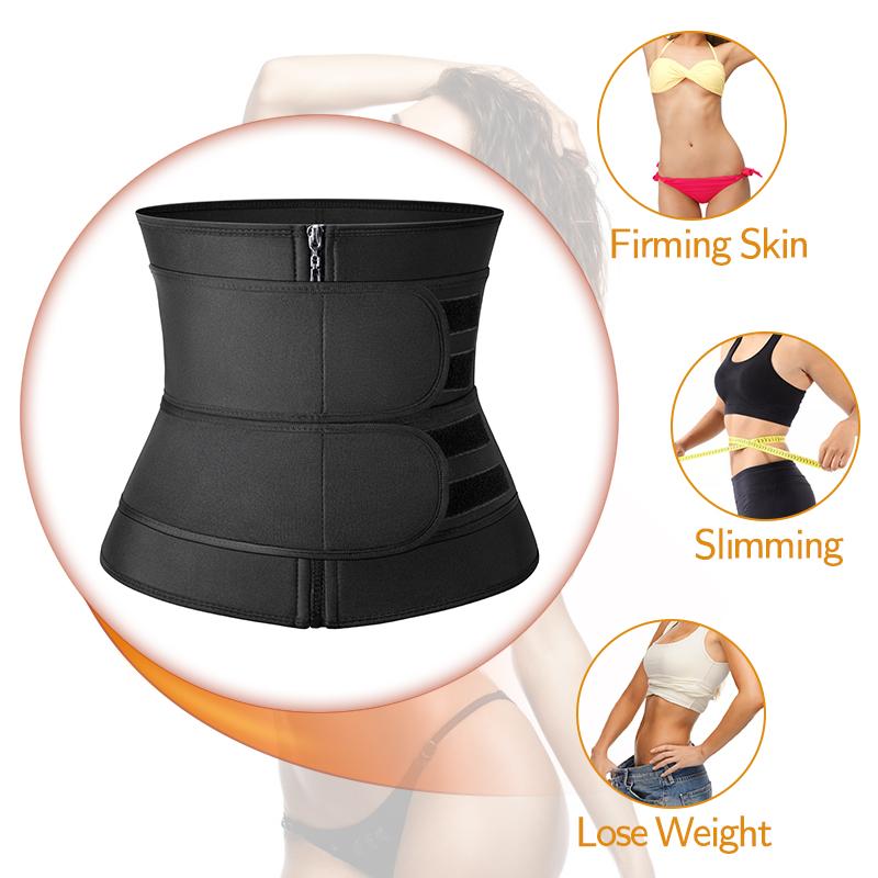 Đai Nịt Bụng Corset Giảm Cân Neoprene Tập Toàn Thân Người Mẫu Dây Tập Luyện Giảm Béo Mồ Hôi Tông Đơ Cắt Fajas Mujer